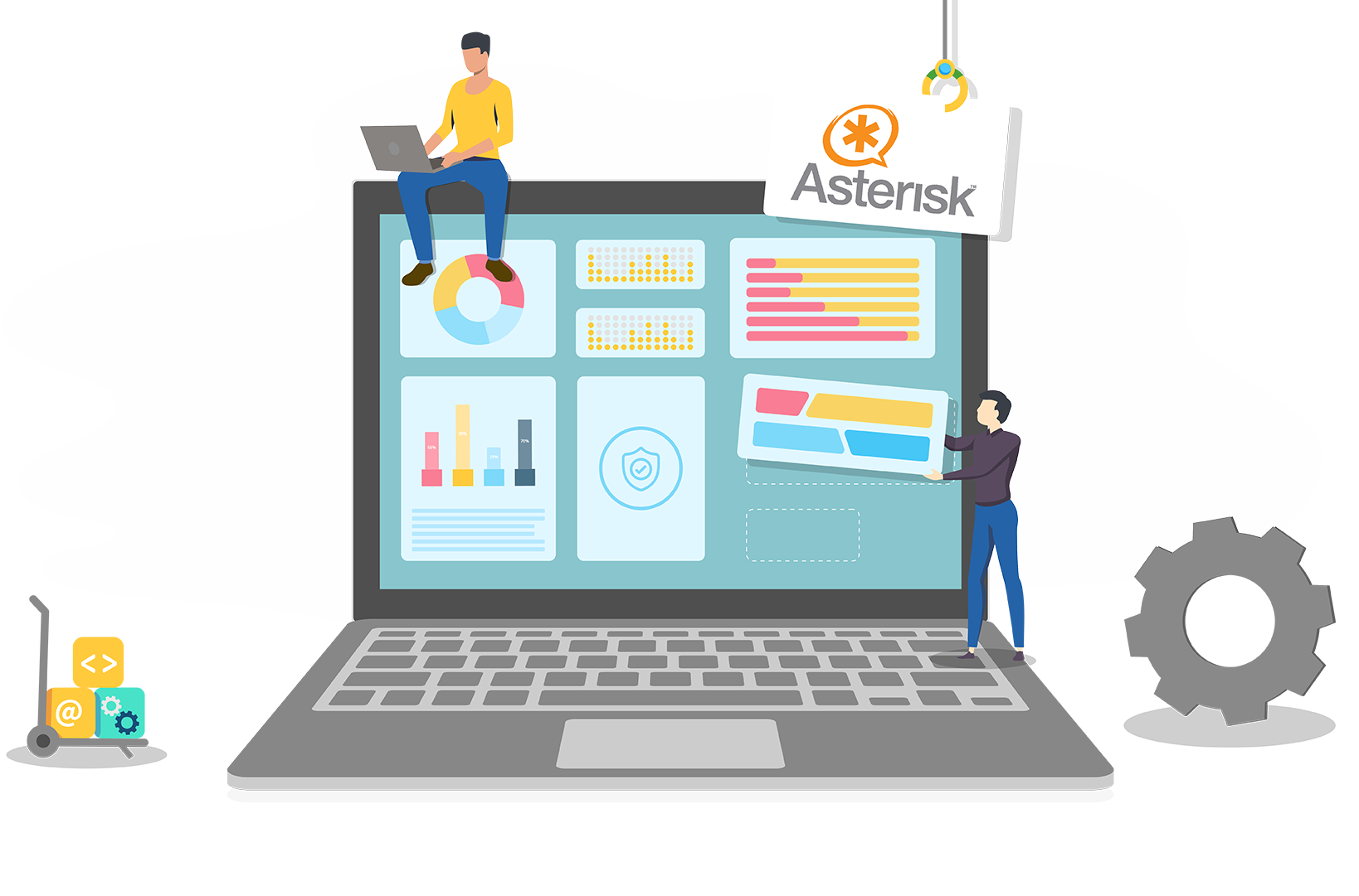 Asterisk support